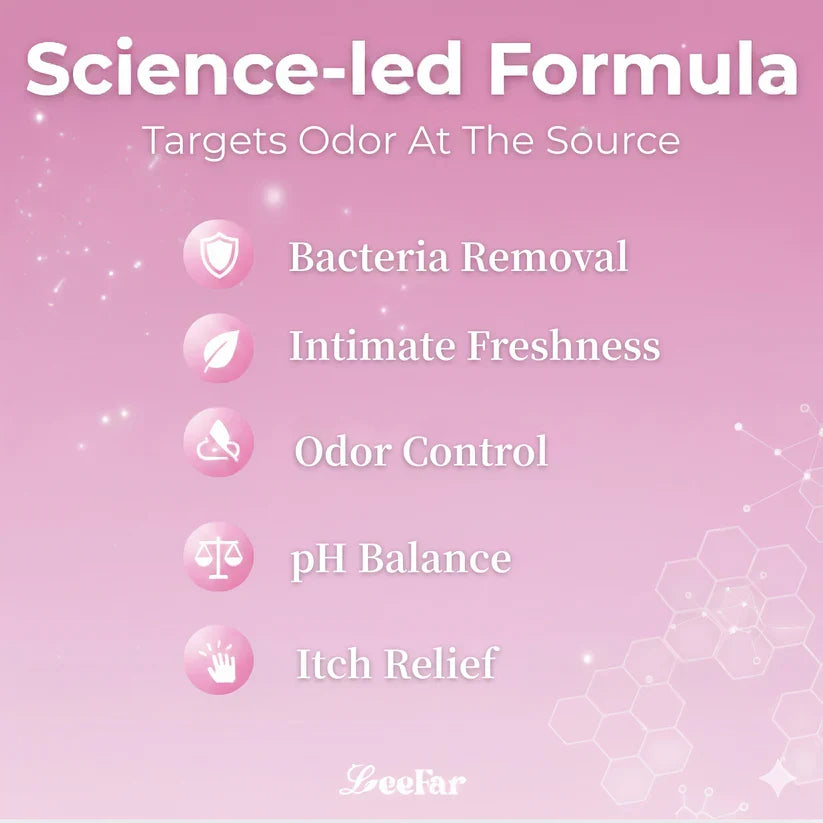 LeeFar Women’s pH Balance Intimate Spray – Odor Control & Itch Relief